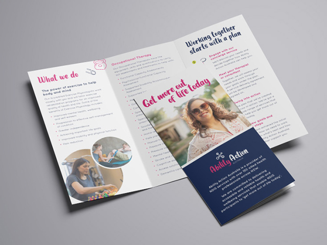 Ability Action Australia Branding and Marketing