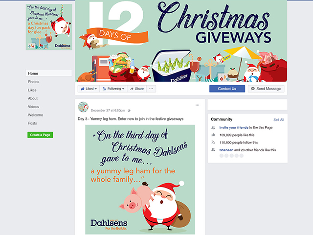 Dahlsens 12 Days of Christmas