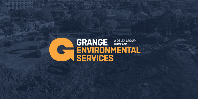 Grange Environmental services company logo, designed by MOO Marketing & Design branding design agency in Melbourne