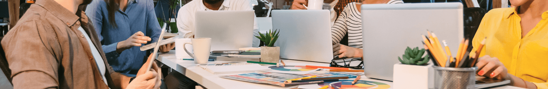 Meeting at a full service marketing agency in Melbourne
